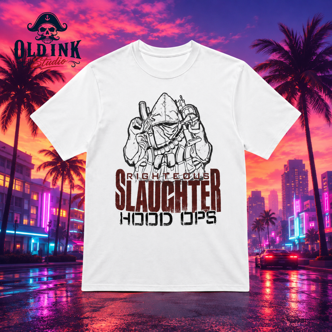 3 GTA 6 Righteous Slaughter Hood Ops TShirt 2026 — image 2