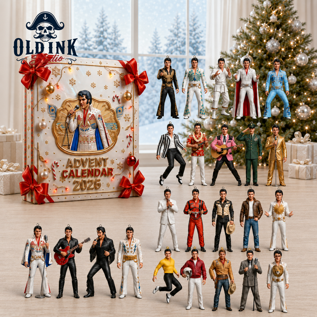 Elvis Presley 2026 Advent Calendar 24 Day Collectible Ornaments